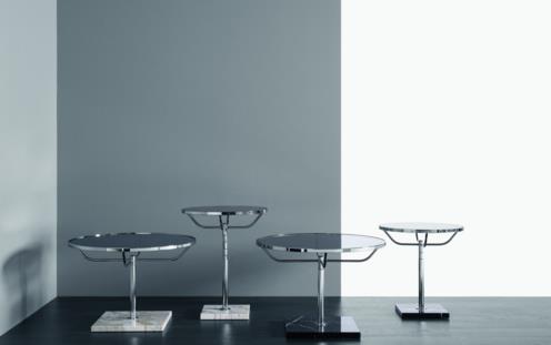 Pronto chrome white and black marble